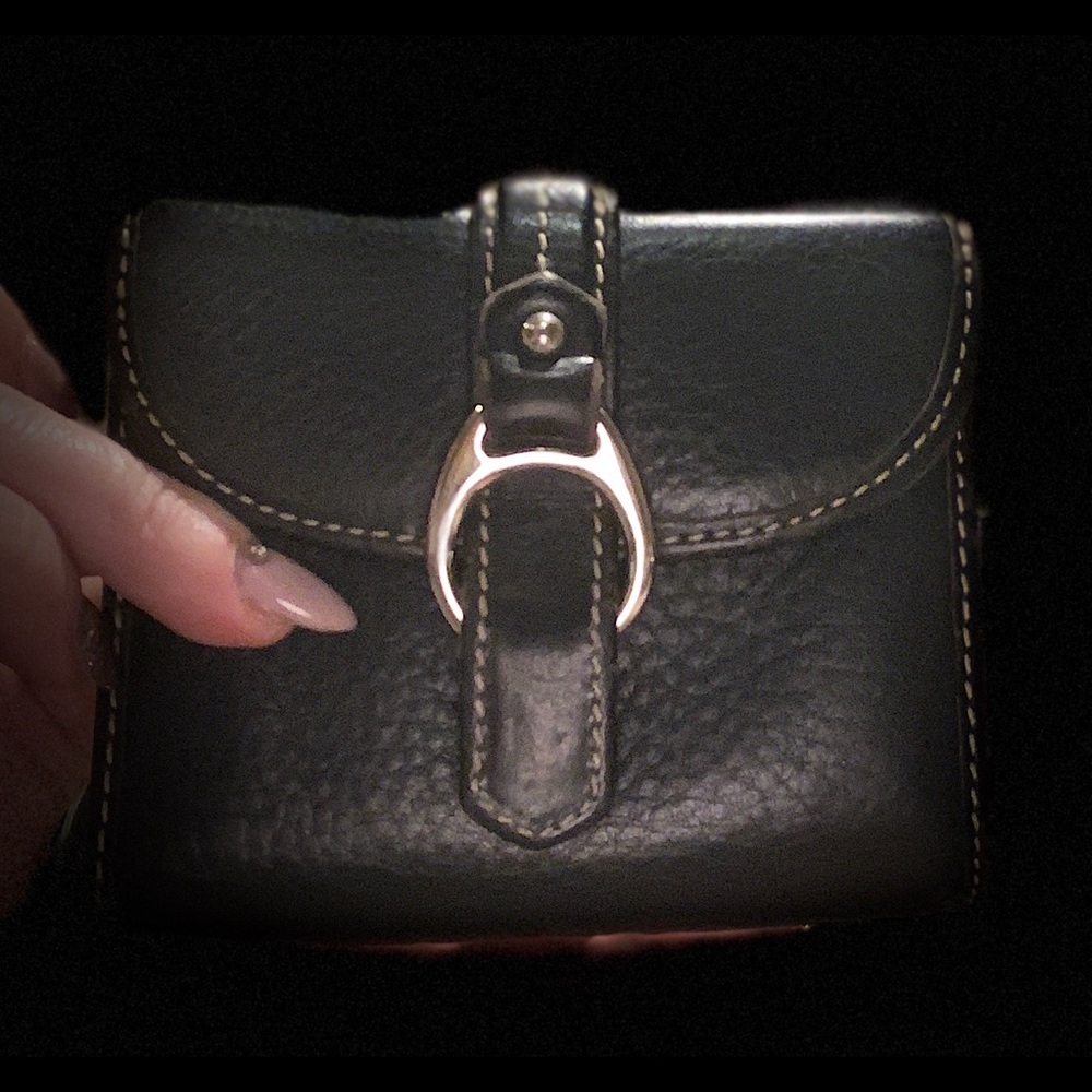 Dooney & Burke black wallet- trifold